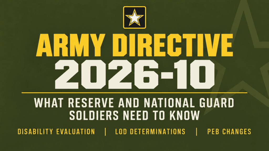 Army Directive 2026 10