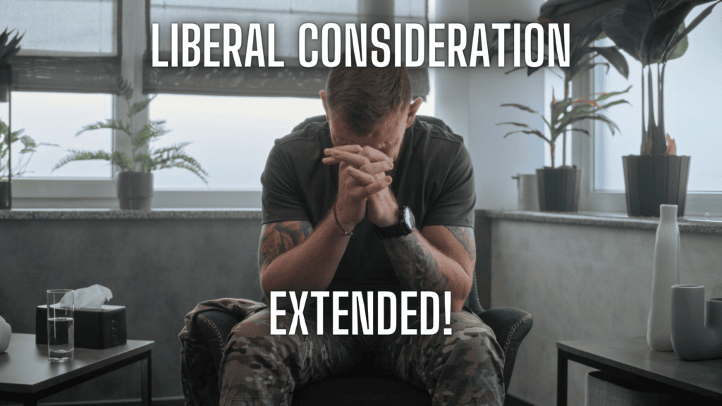 Liberal Consideration Extneded