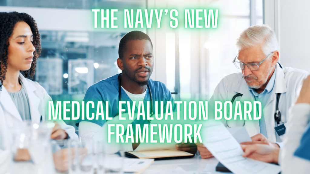 The Navy's New Meb Framework